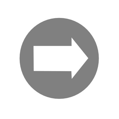 Download free grey round arrow right icon